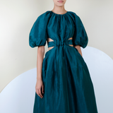 Mimosa Cutout Midi Dress 